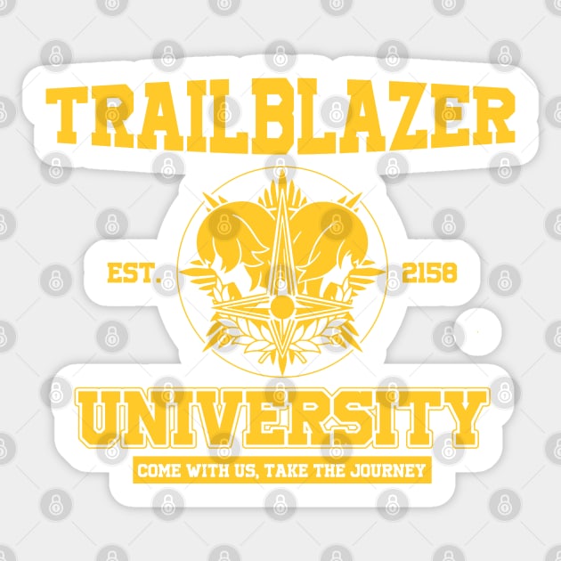 Honkai Star Rail Trailblazer University Sticker by HoyoStan